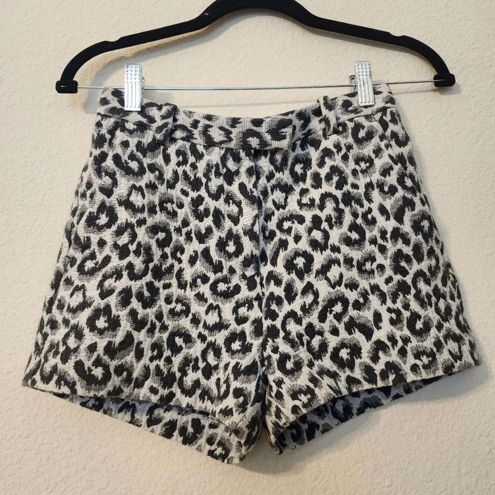 3.1 Phillip Lim Animal Print Shorts